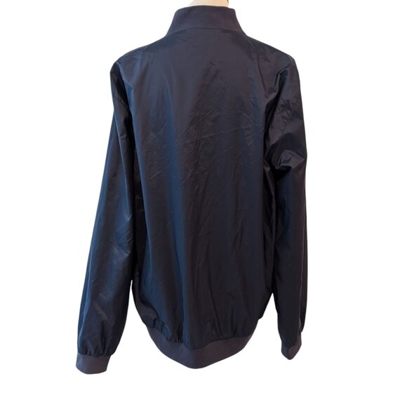 Pabst x O'Neill Mens Size L Navy Blue Red White Full Zip Windbreaker Jacket Top - Picture 4 of 10